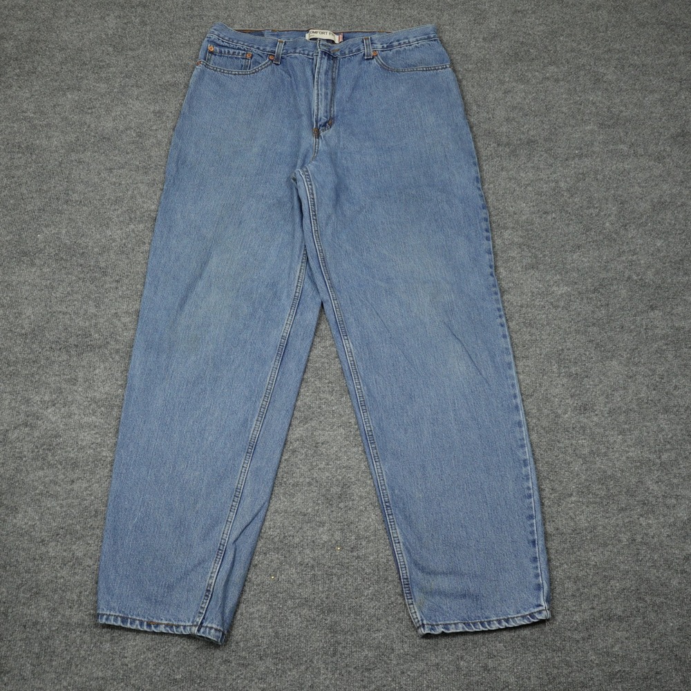 Vintage Levi's 560 Jeans Mens 40x34 Blue Comfort Fit Relaxed Tapered Leg Y2K